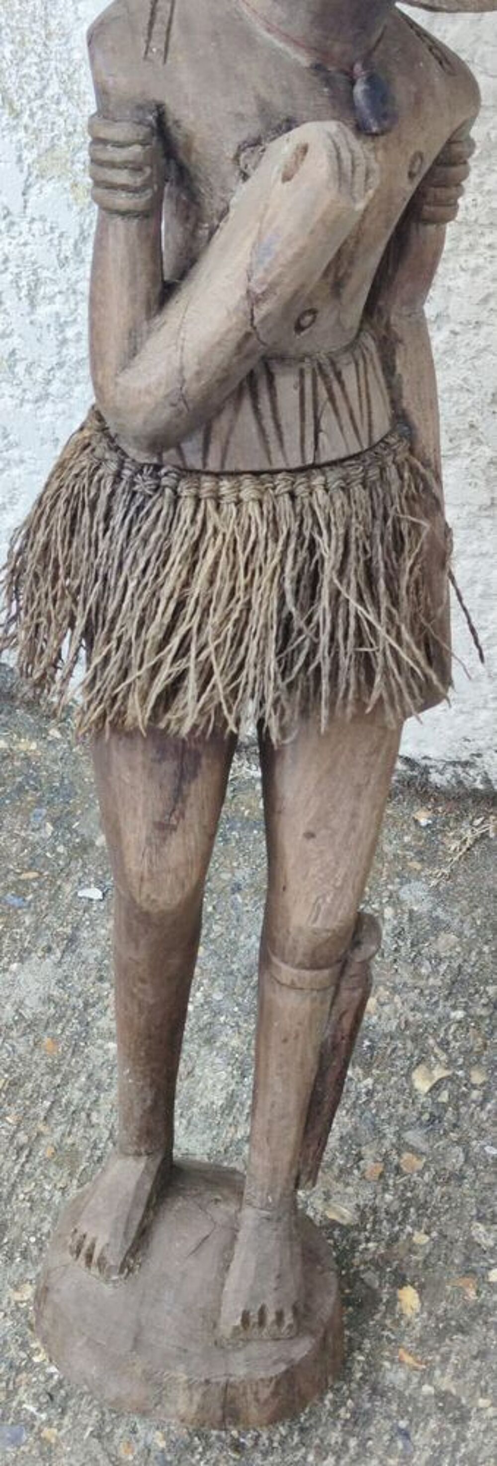 Statue Ancestrale Art Tribal Africain XIXe 