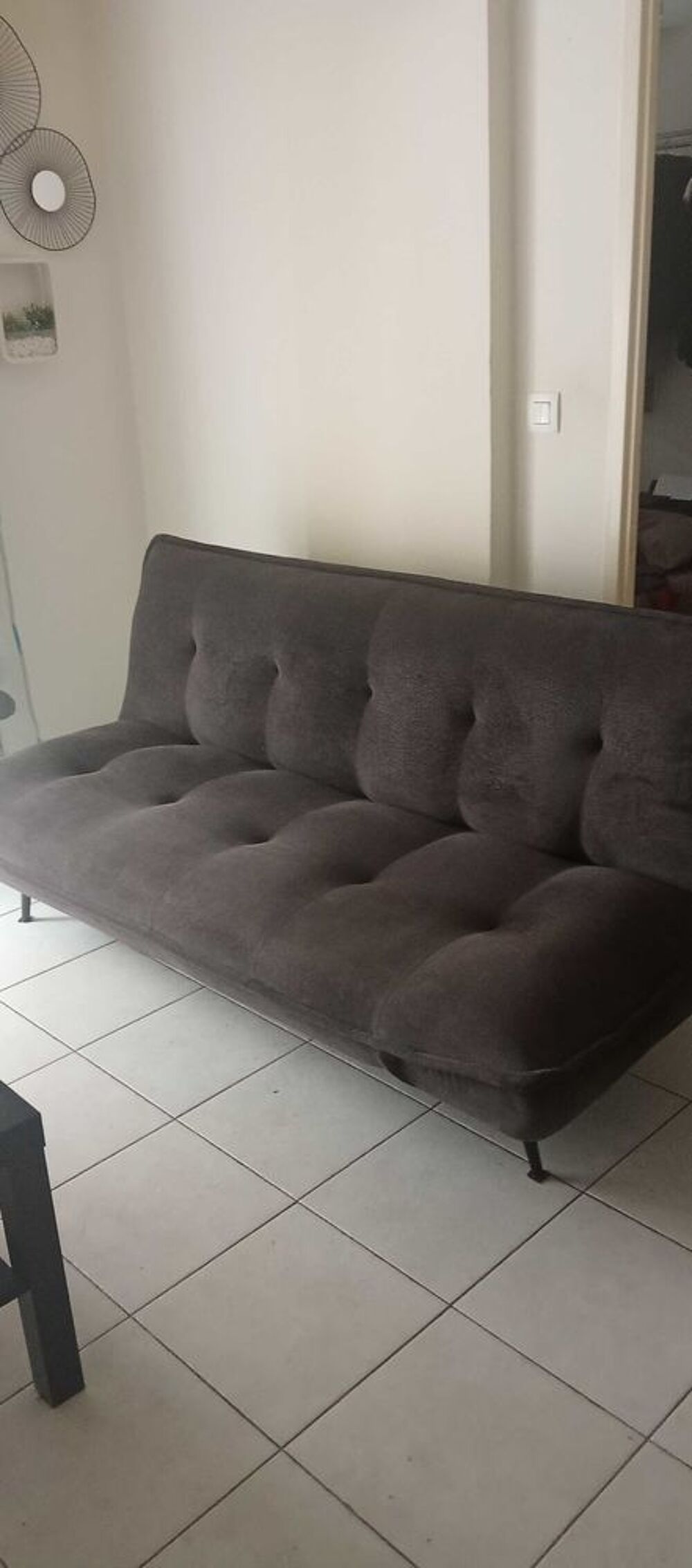canap&eacute; clic clac 3 places Meubles