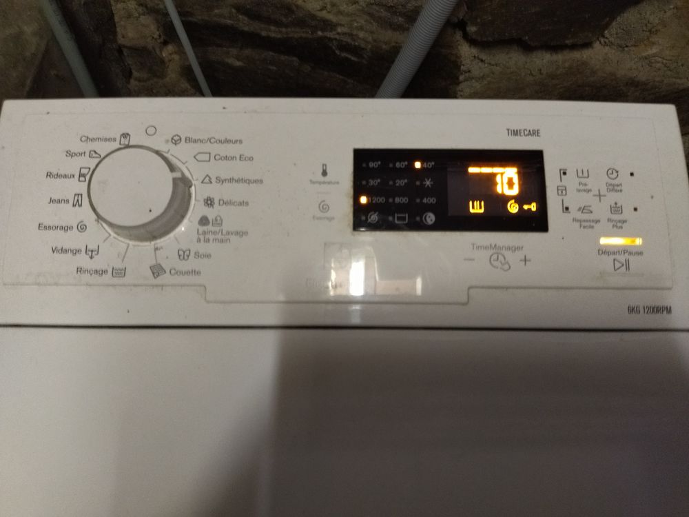lave-linge Electroménager