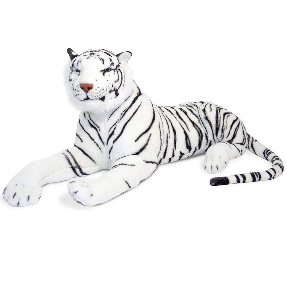 Peluche g&eacute;ante Tigre Blanc Jeux / jouets