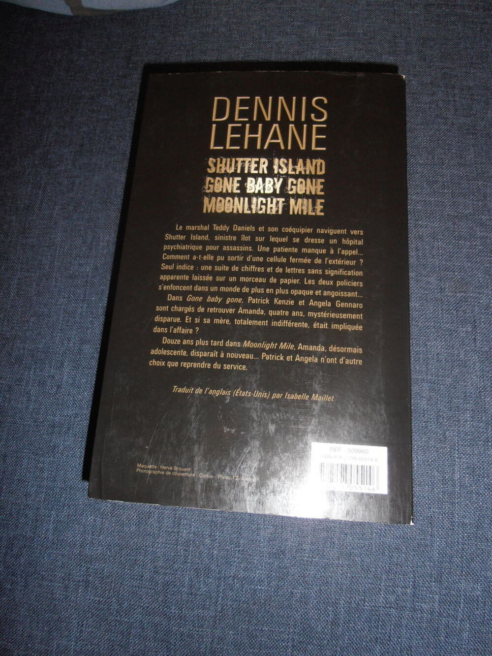 Shutter Island, Gone Baby Gone, Moonlight Mile (6) Livres et BD