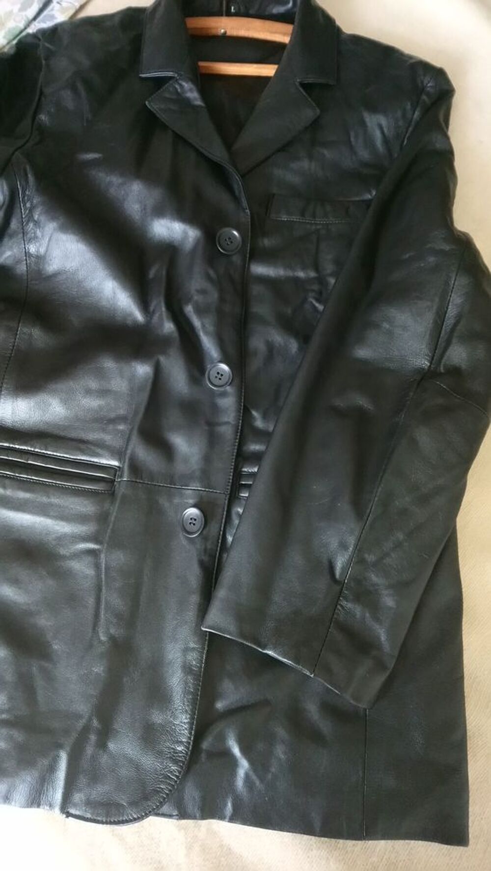Veste en cuir d'Agneau Vêtements