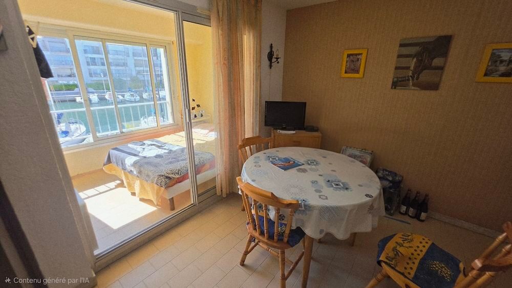 Vente Appartement LE CAP D'AGDE - Situé sur la pointe SUD/EST Ile des pêcheurs STUDIO CABINE avec parking Le cap d agde