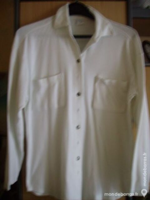 Chemise manches longues blanc cass� 8 Rennes (35)
