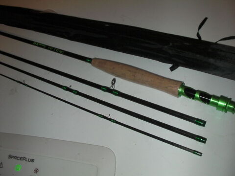 Canne � mouche 4 brins soie #5 9 pieds 55 Roques (31)