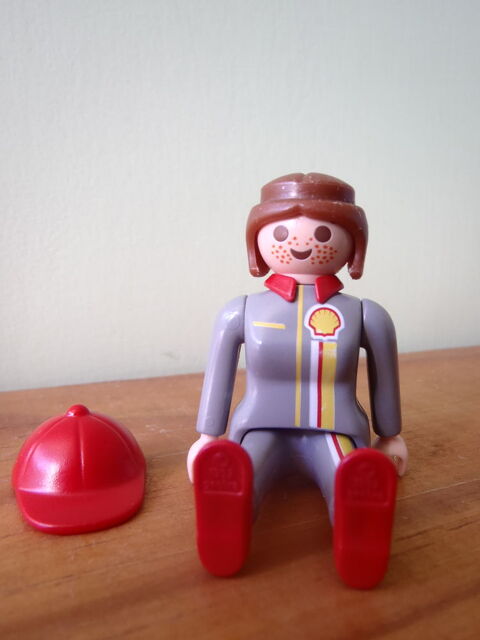 Playmobil rf:3014 : station Shell ( figurine ) 4 Limoges (87)
