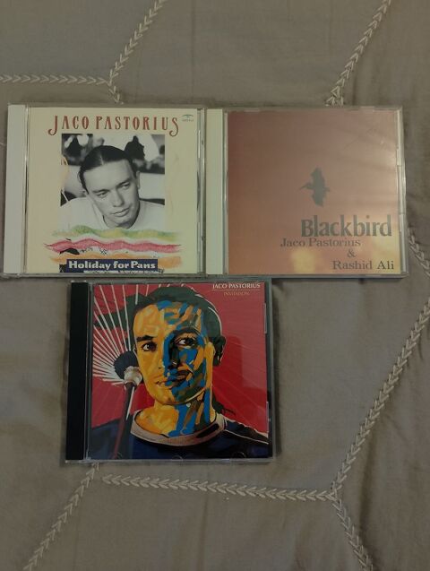 3 CD DE JACO PASTORIUS Fontainebleau (77)