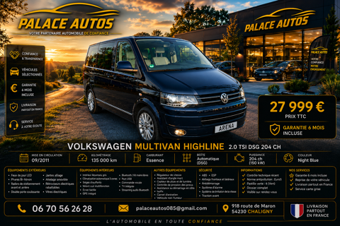 Volkswagen MULTIVAN 2011 occasion Perpignan 66000