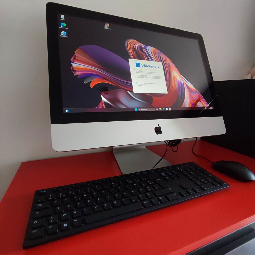 Pc iMac 21,5 pouces Windows MacOS i5 SSD 12Go Ram Matériel informatique