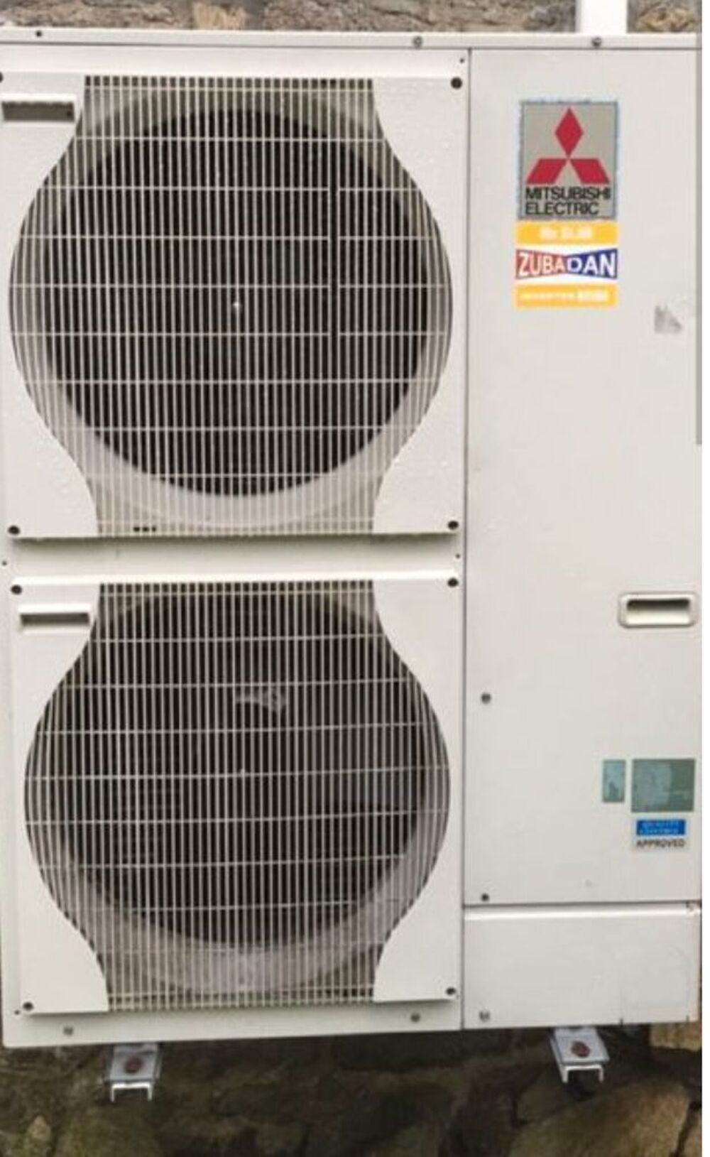 Pompe &agrave; chaleur Mitsubishi zubadan 8kw 
Bricolage