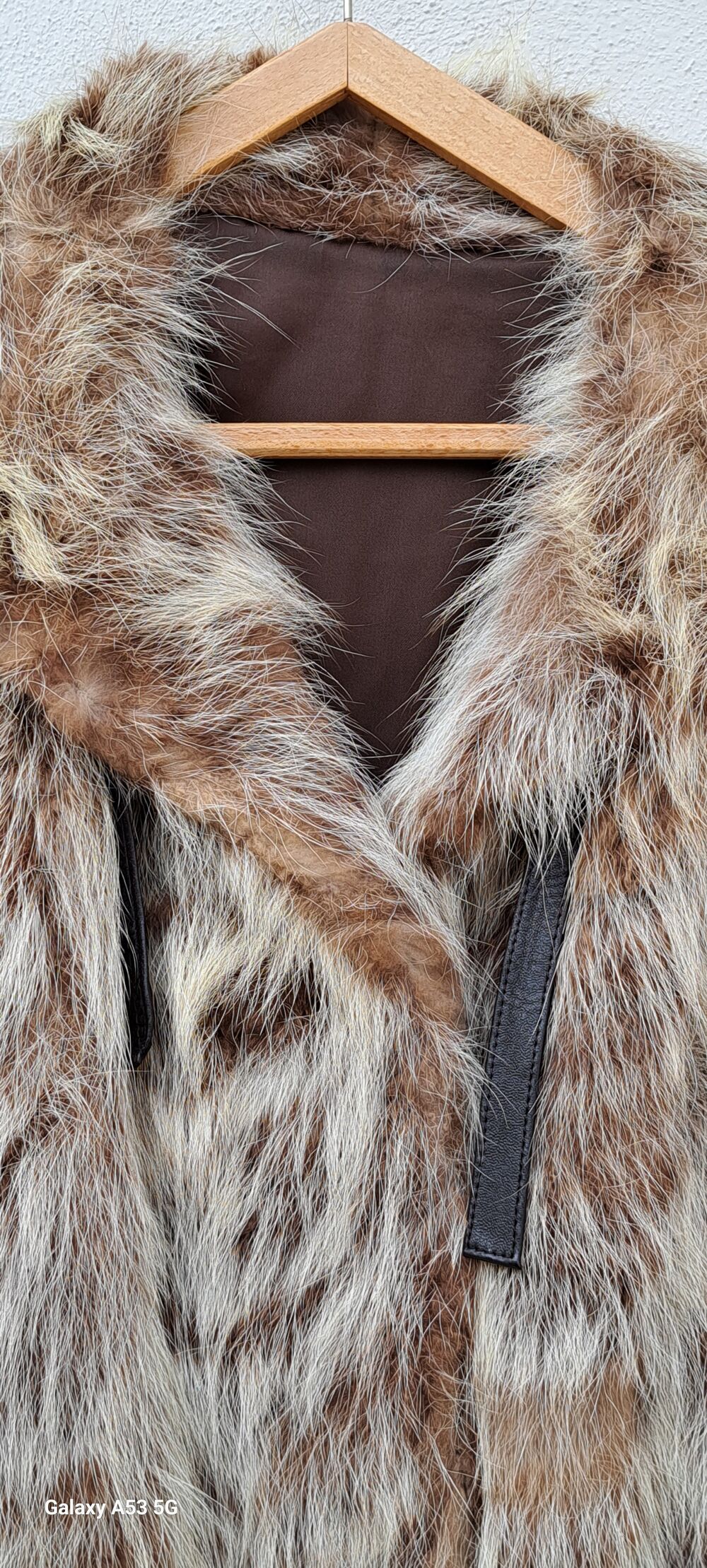Veste vintage en marmotte Vêtements