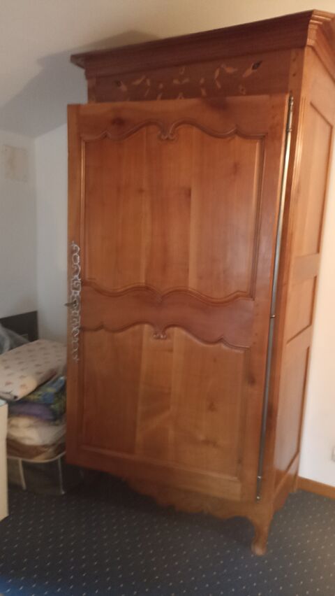 Armoire bonnetire merisier 300 Ardin (79)