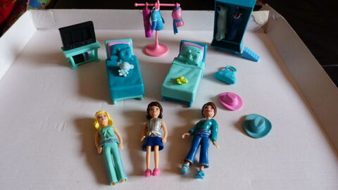 Polly Pocket chambre meubles +3 personnages + accessoires
12 Cormeilles-en-Parisis (95)