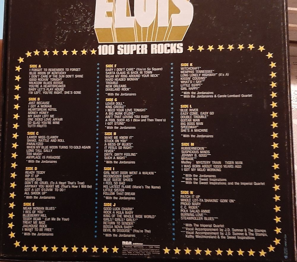Elvis Presley, Vinyles 33tours CD et vinyles