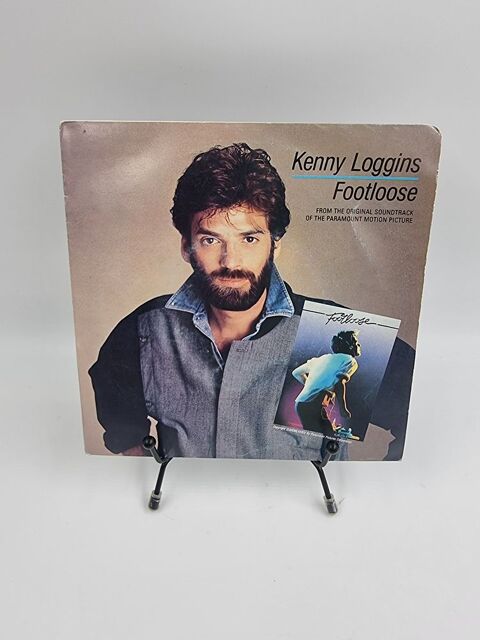 Vinyle 45 tours Kenny Loggins : Footloose avec fourreau 3 Vulbens (74)