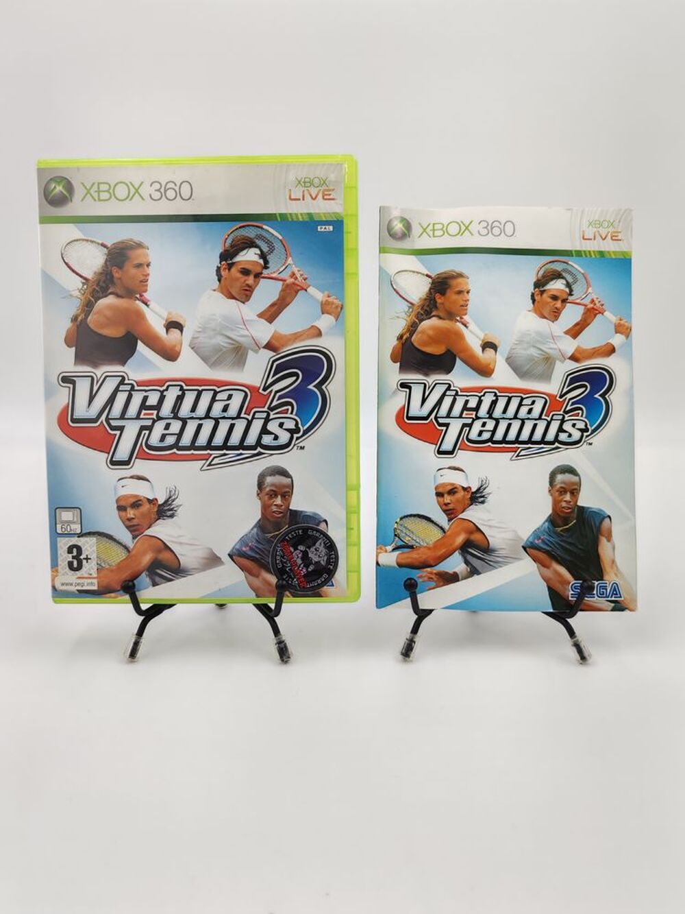 Jeu Xbox 360 Virtua Tennis 3 en boite, complet Consoles et jeux vidéos