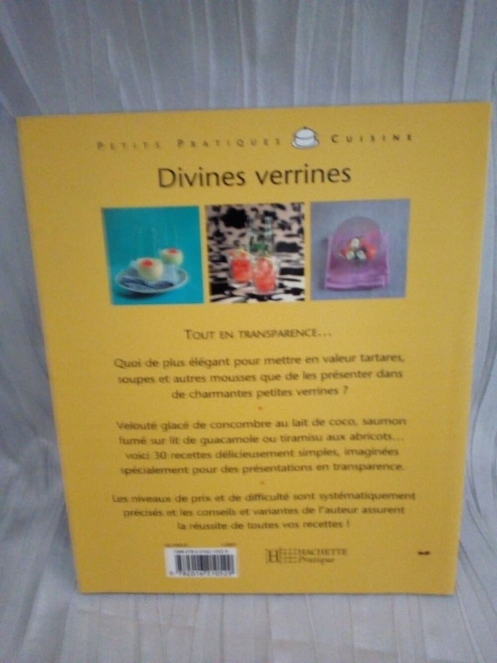 Livre de recettes &quot; Divines Verrines &quot; Livres et BD