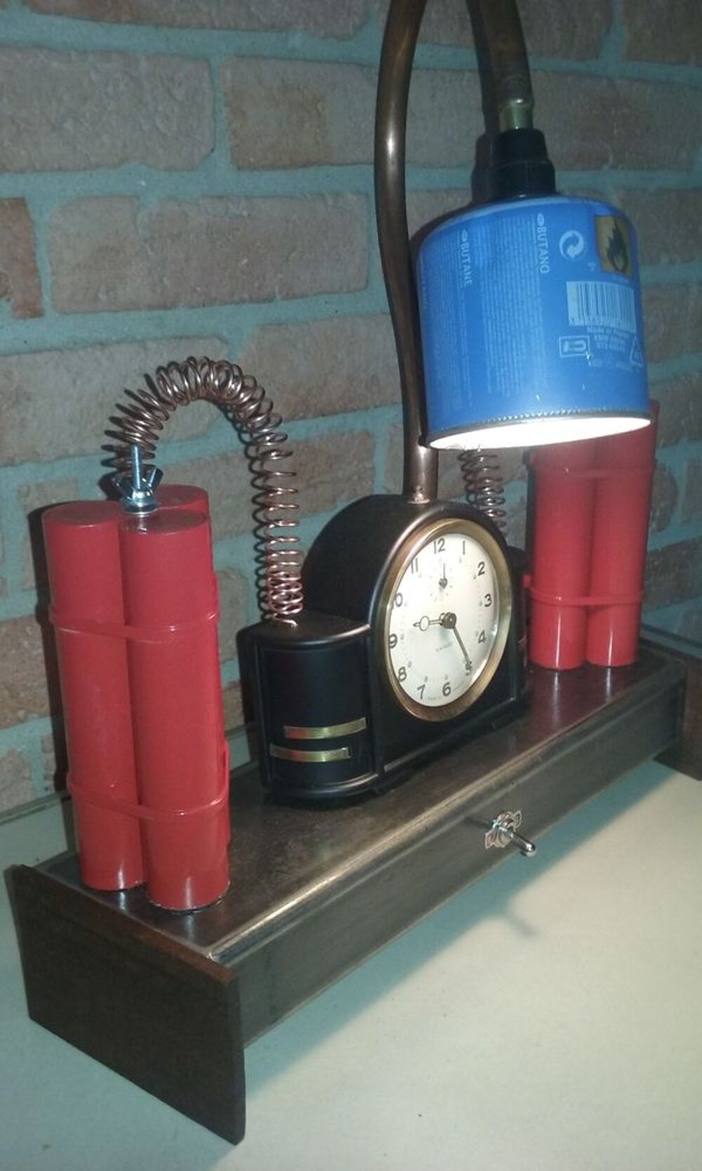 BOUM ! Lampe indus Décoration