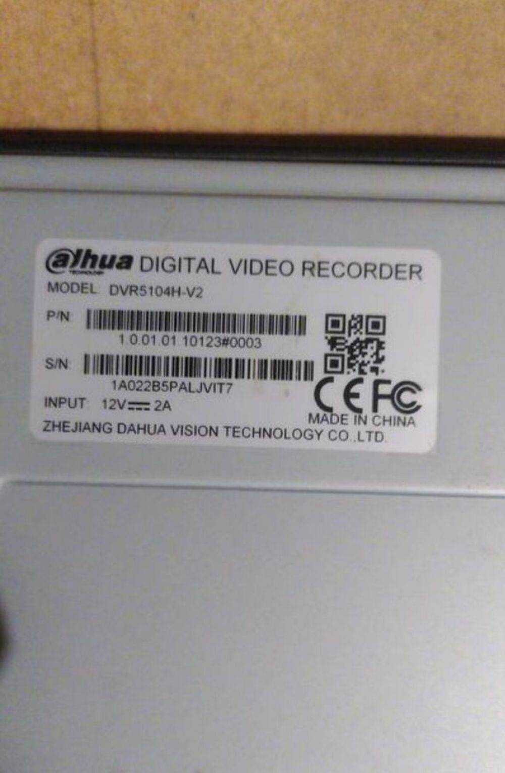 1 Cam&eacute;ra de surveillance Photos/Video/TV