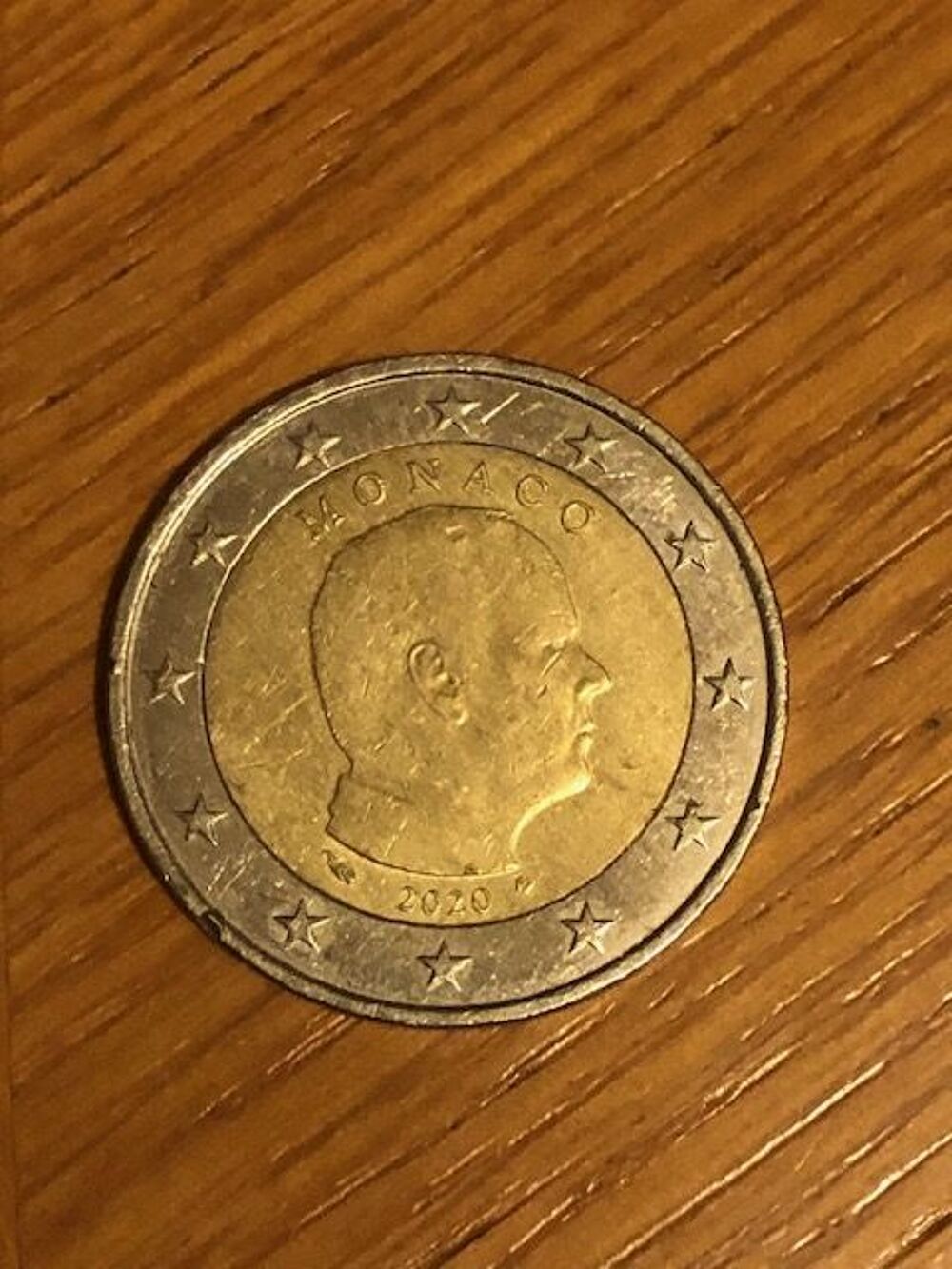 PIECE 2€ MONACO 