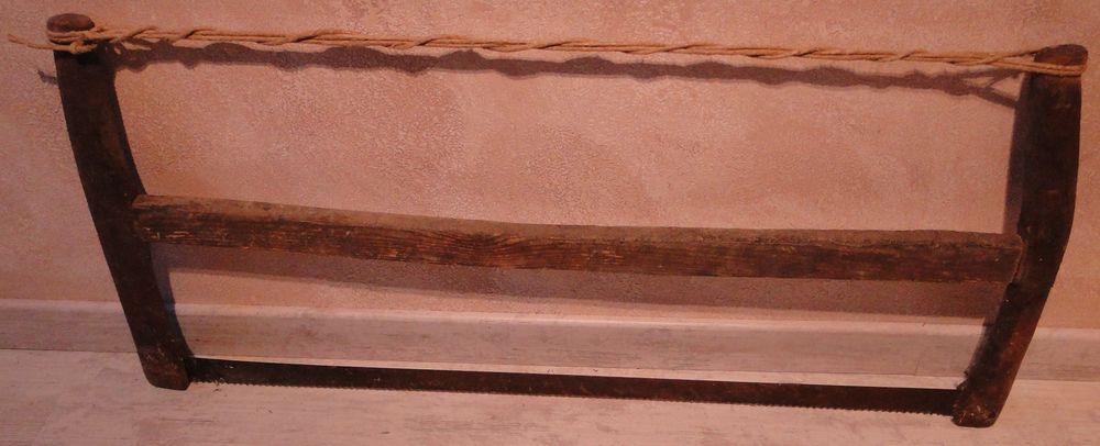 Scie &agrave; tenons, en bois de 100 cm - Tr&egrave;s bon &eacute;tat Bricolage