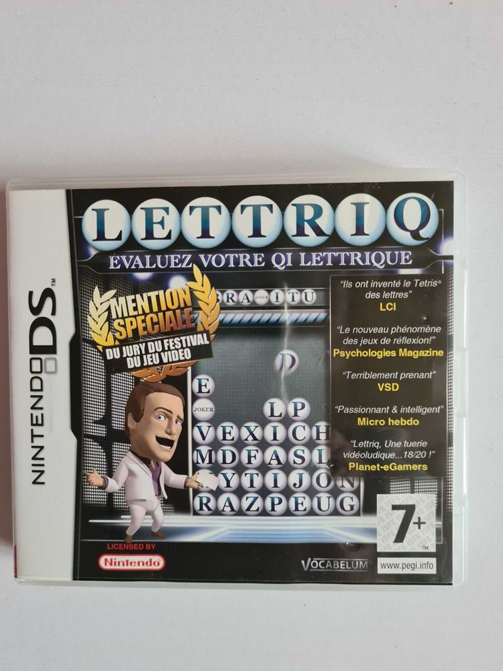 jeu Nintendo DS Lettriq Consoles et jeux vidos