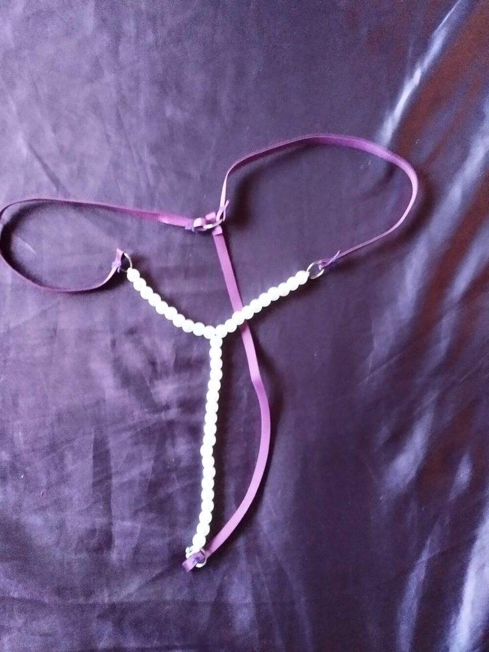 deux string perles exclusive Vtements