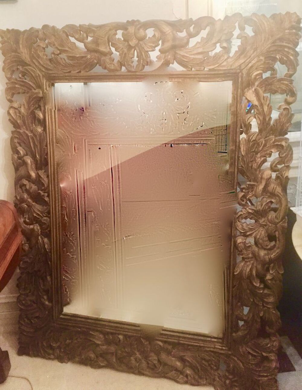 GRAND MIROIR BAROQUE 
Décoration