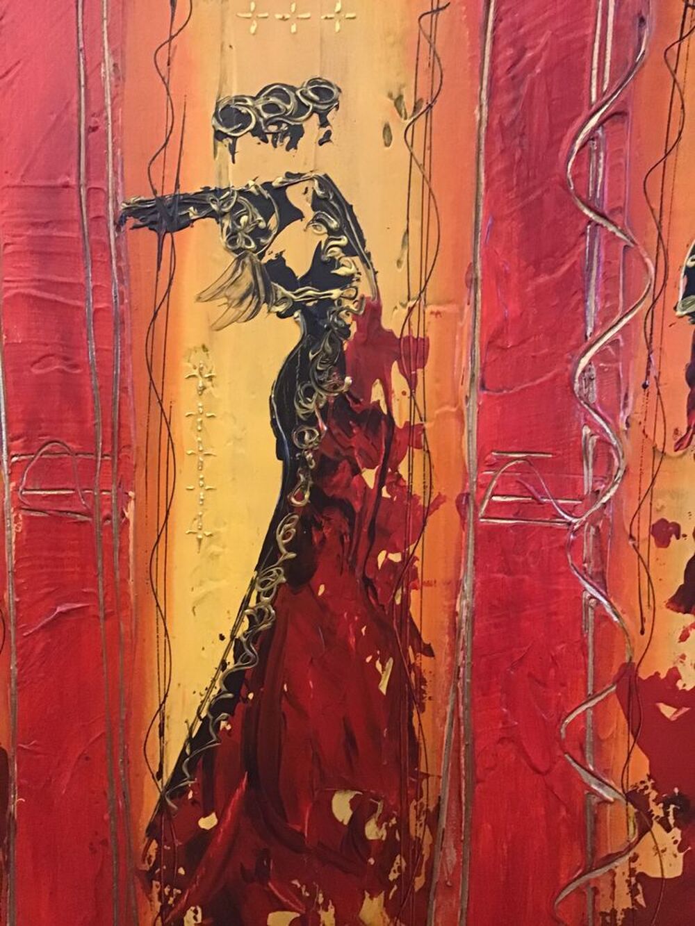 Tableau huile sur toile Décoration