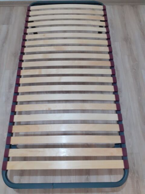 SOMMIER à LATTES en 90/190 avec PIEDS +MATELAS 200 Lézignan-Corbières (11)