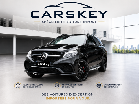 Mercedes Classe GLE GLE Coup&eacute; 63 AMG 7G-Tronic Speedshift Plus 4MATIC 2018 occasion Paris 75008