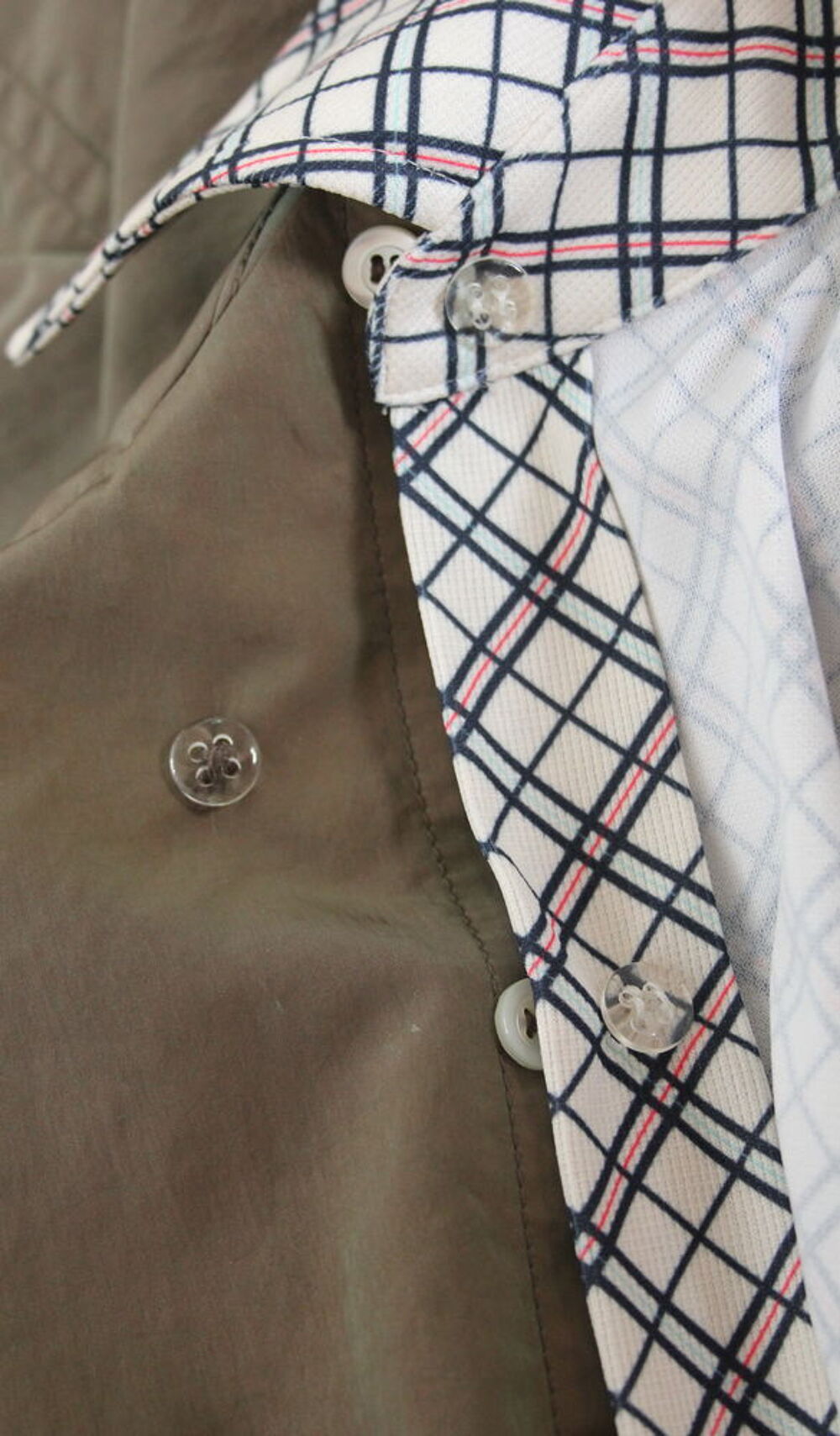 Trench oversize nylon + chemise MAISON MARTIN MARGIELLA Vêtements