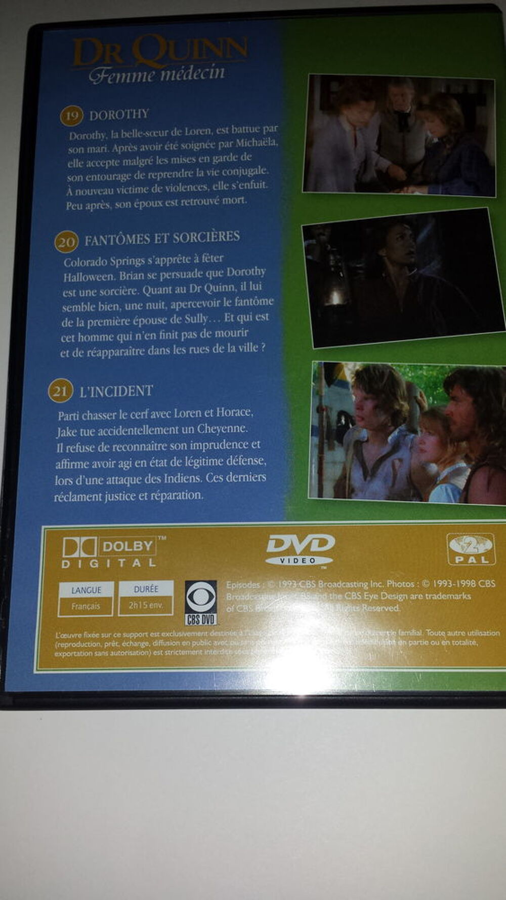 DVD DR QUINN FEMME MEDECIN
N&deg; 7
DVD et blu-ray