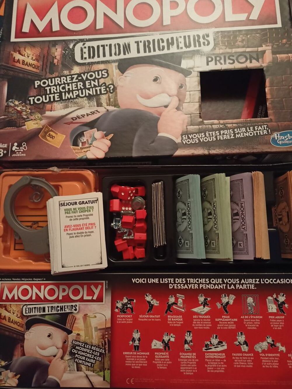 Jeu Hasbro Monopoly &eacute;dition des tricheurs Jeux / jouets