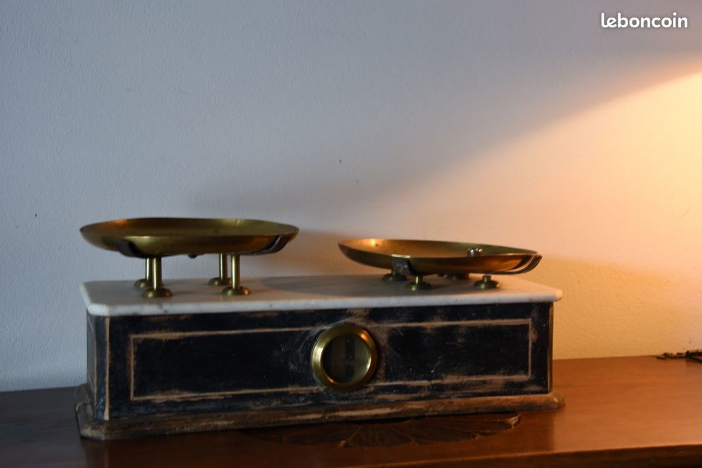 Ancienne Balance ROBERVAL De Boulanger Décoration