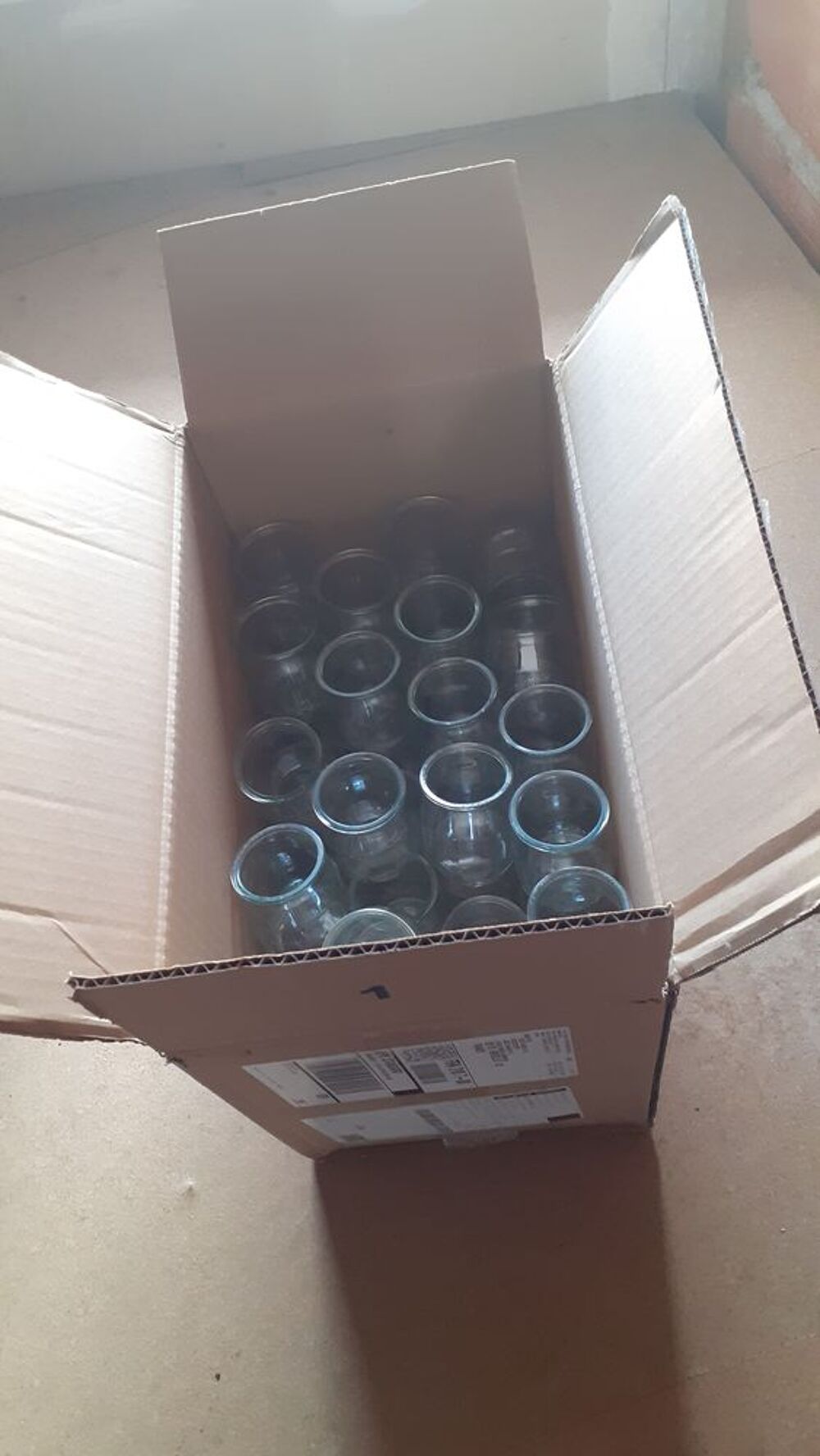 Lot de 120 pots en verre Cuisine