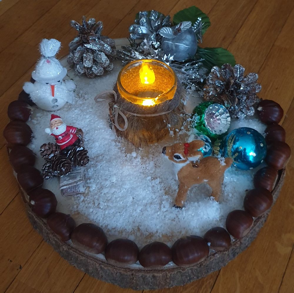 decoration de table reveillon No&euml;l D�coration