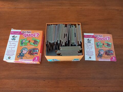 Mon puzzle Qui fait quoi OXYBUL EVEIL 3 ans et plus 5 Lyon 8 (69)