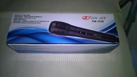 Micro pour chanter
Neuf
Marque Jin Jue 
PM-183 B
Filaire 10 Talange (57)