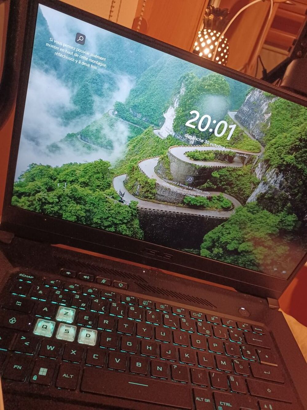 Pc portable gamer asus tuf dash Matériel informatique