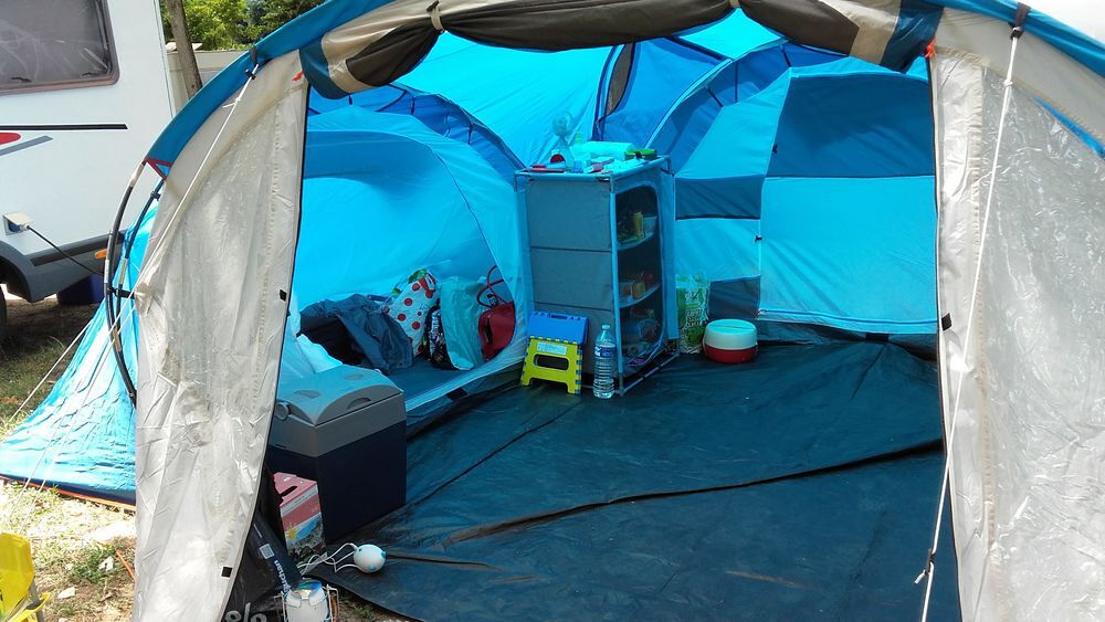 Tente 3 chambres 6 places Jardin