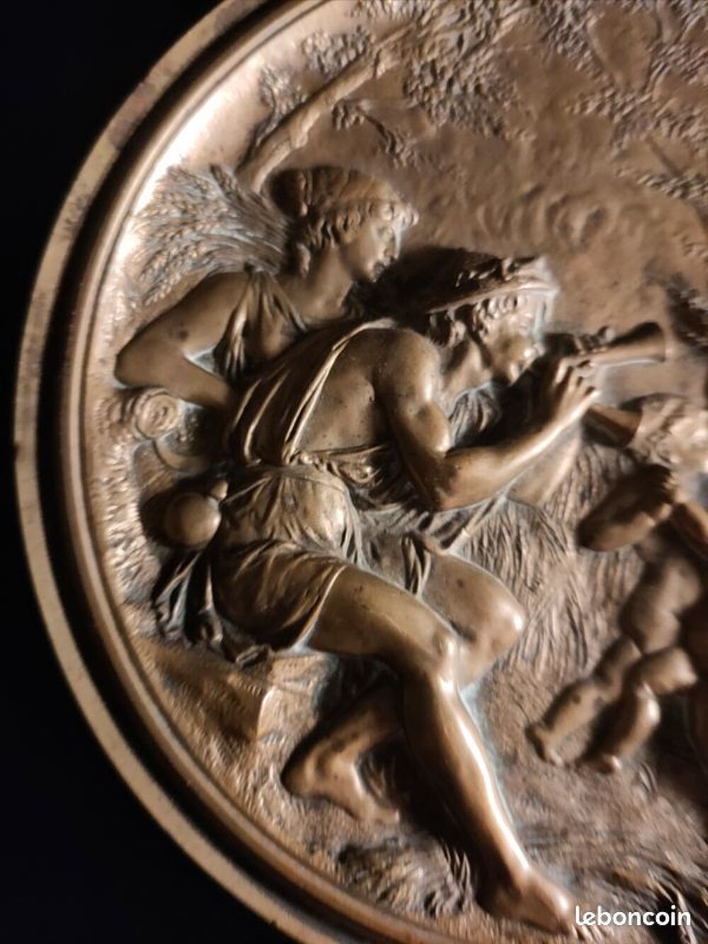 plat bronze dor&eacute; mythologie grec antique grece rome italie 