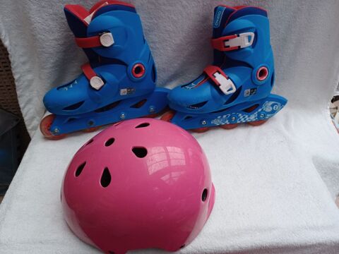 Rollers D�cathlon avec casque 6 Montigny-Lencoup (77)