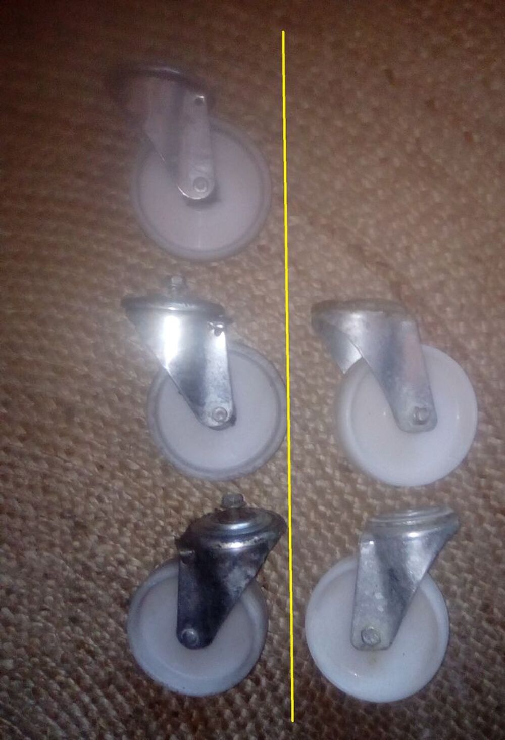 roues pour chariot de manutention Bricolage