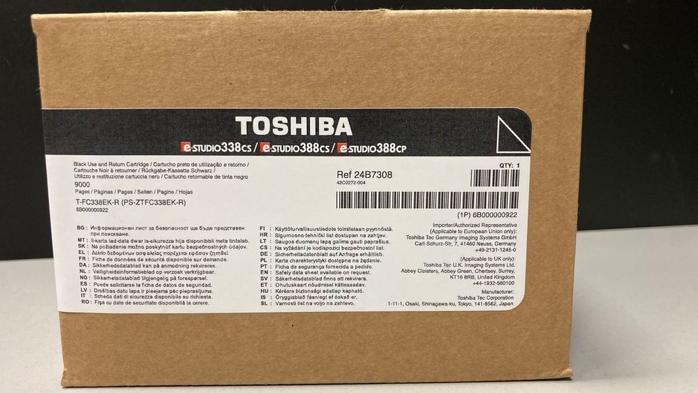 Cartouche d?encre noire TOSHIBA Ref. 24B7308 Matériel informatique
