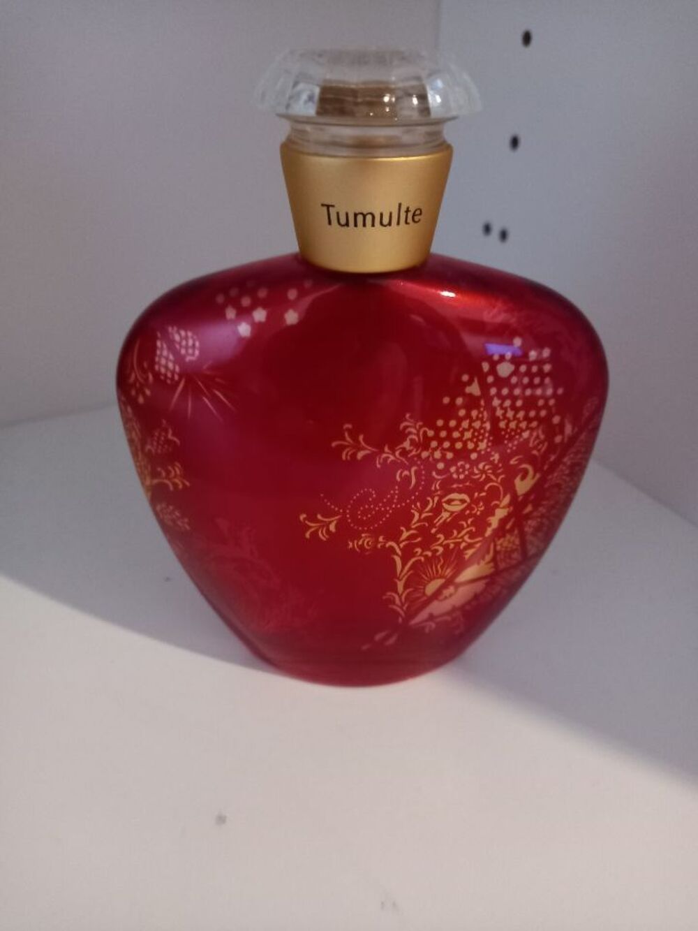 Flacon de parfum vide Tumulte C. Lacroix 100ml 