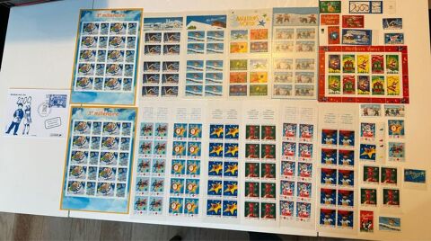 Lot timbres NEUFS Ftes de fin d'anne 39 Dreux (28)