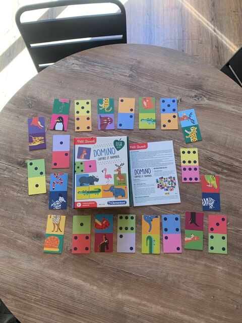 Jeu enfant Clementoni petit savant     Domino chif 6 Saleilles (66)