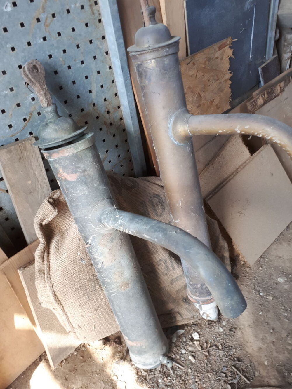 Pompe en cuivre Décoration