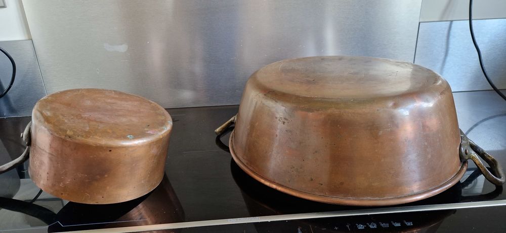 Casserole et marmite &agrave; confiture en cuivre Cuisine